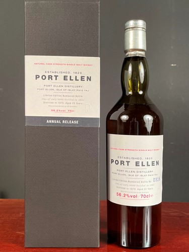 Lot 129 - Port Ellen 1979 Natural Cask Strength Single Malt Whisky