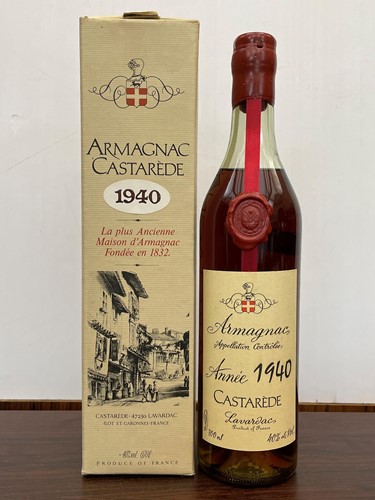 Lot 62 - Castarede Armagnac, 1940