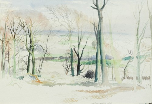 Lot 206 - Stanley Roy Badmin RWS RE AIA FSIA (British, 1906-1989)
