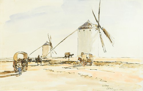 Lot 207 - James McBey (Scottish, 1883-1959)