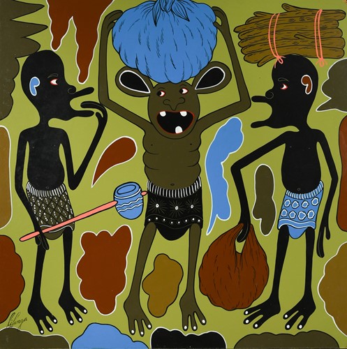 Lot 645 - George Lilanga (1934-2005)