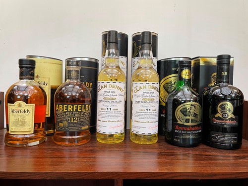 Lot 156 - Scotch Whisky, 6 bottles