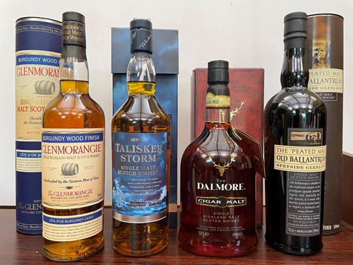 Lot 160 - Single Malt Scotch Whisky, 4 bottles