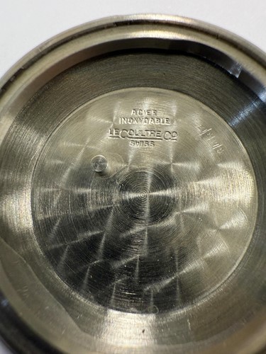 Lot 256 - Jaeger-LeCoultre - A steel 'Memovox' alarm wristwatch