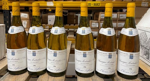Lot 30 - Chassagne Montrachet Blanc 1er Cru Les Chaumées, 1996