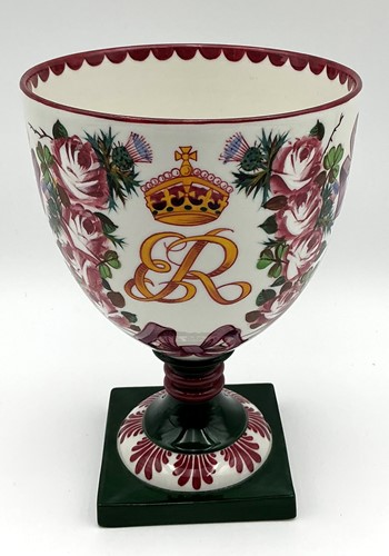 Lot 49 - A Royal Doulton Wemyss Ware commemorative...