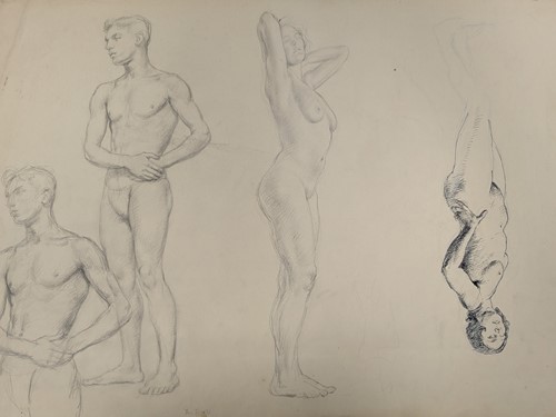 Lot 88 - A Large Collection Of Drawings By Hubert John Williams (British, 1905-1989)