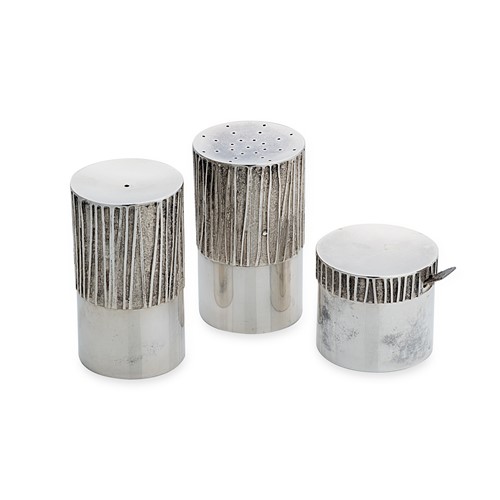 Lot 293 - Graham Watling, a silver cruet set