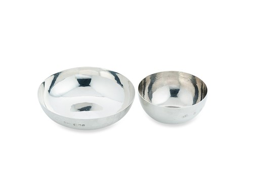 Lot 283 - Robert Welch (1929-2000), two silver bowls