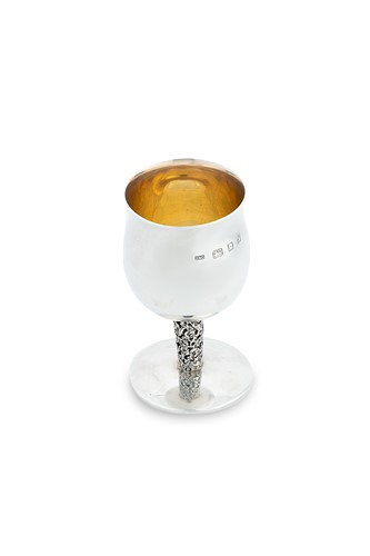 Lot 281 - John Alistair Donald (1928-2023), a silver and gilt goblet