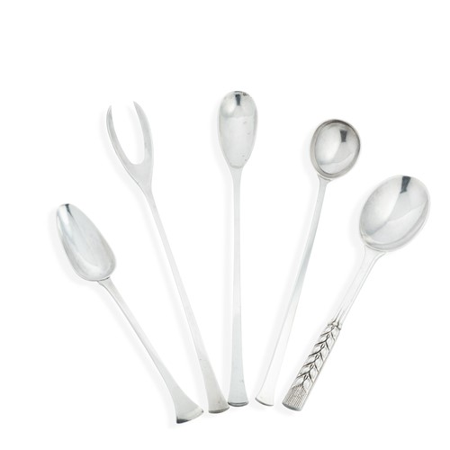 Lot 266 - Leslie Gordon Durbin (1913-2005), a mixed group of silverware