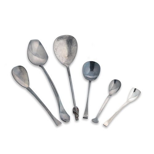 Lot 273 - Anthony Paton Hawksley (1921-1991), a mixed group of silver spoons