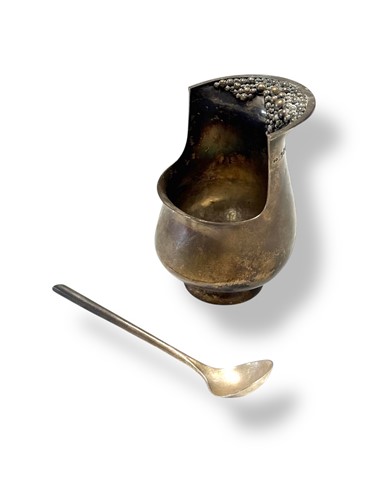 Lot 223 - Brian Leslie Pattenden, a silver caviar server