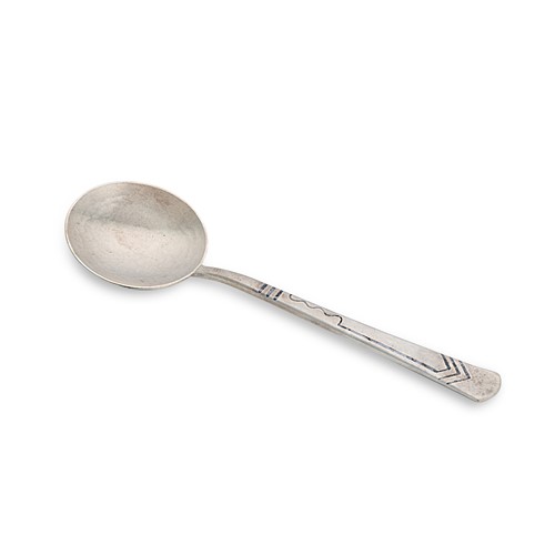 Lot 254 - Joyce Rosemary Himsworth (1905-1989), a silver Art Deco-style spoon