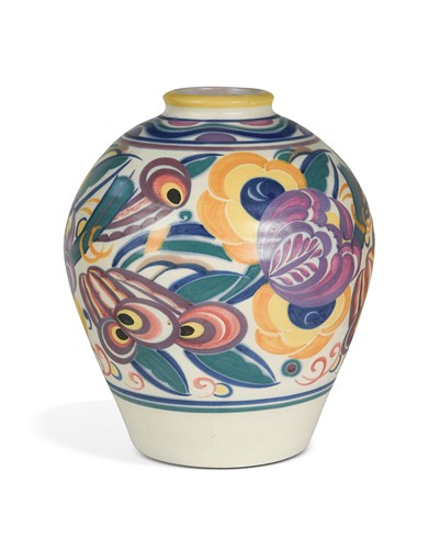 Lot 69 - Poole Pottery Carter Stabler Adams, a large pottery vase, circa 1930