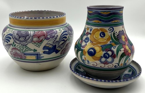 Lot 121 - Poole Pottery Carter Stabler Adams, a pottery jardiniere, circa 1930