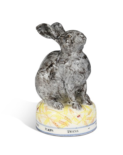 Lot 138 - David Cleverly, When Rabbits Pick Up Sticks The Wind Plays Tricks