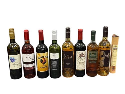 Lot 113 - 16 bottles of various drinking wines