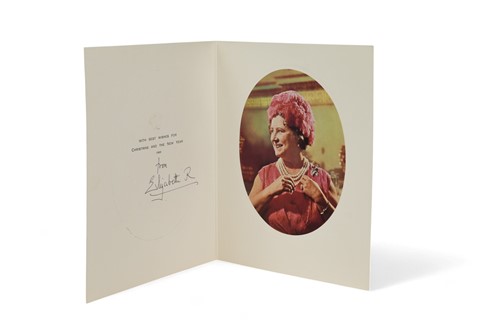Lot 5 - HM Queen Elizabeth the Queen Mother