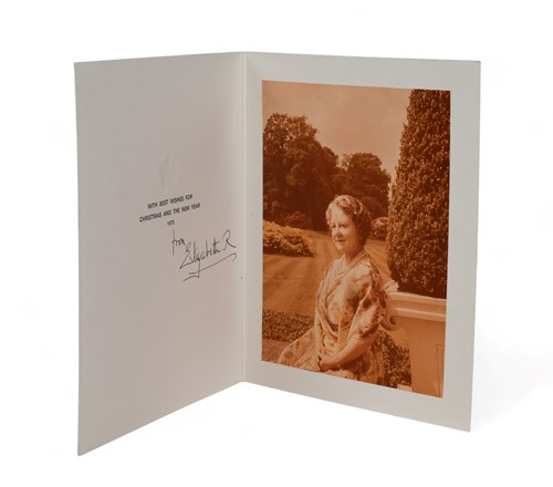 Lot 7 - HM Queen Elizabeth the Queen Mother