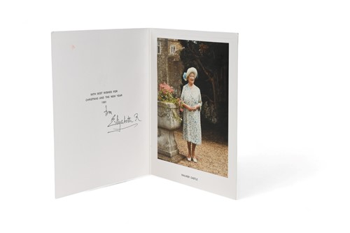 Lot 9 - HM Queen Elizabeth the Queen Mother