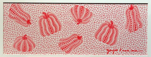Lot 232 - Yayoi Kusama (Japanese, 1929-), Red Pumpkins