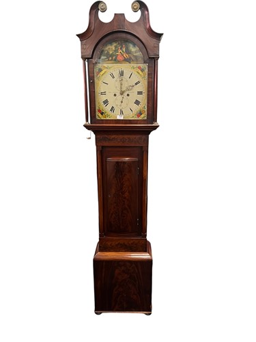 Lot 171 - A mahogany longcase clock by John Taylor...