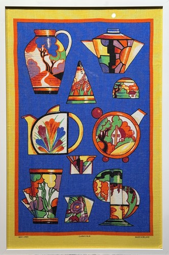 Lot 224 - Irish Linen after Clarice Cliff