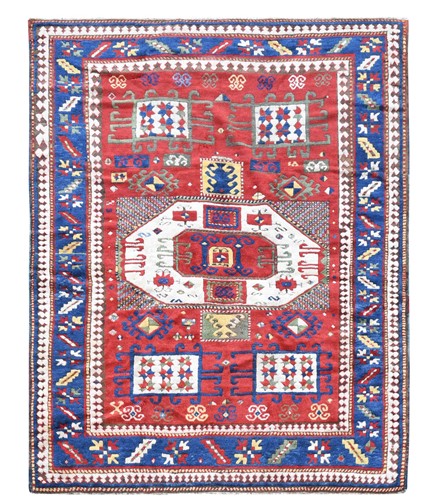 Lot 466 - A Karachopf Kazak rug, early 20th century