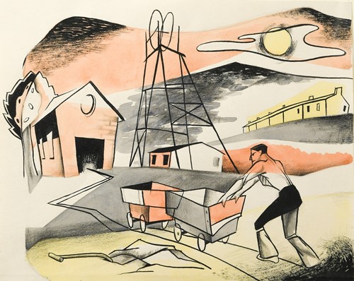 Lot 519 - Hywel Harries (1921-1990)