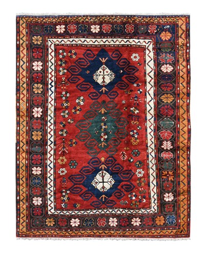 Lot 615 - A Bordjalou Kazak rug, circa 1930