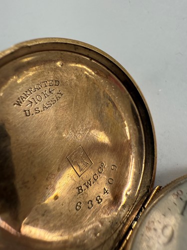 Lot 235 - American Watch Company, Waltham, Mass. - A 'Lady Waltham' hunter pocket watch