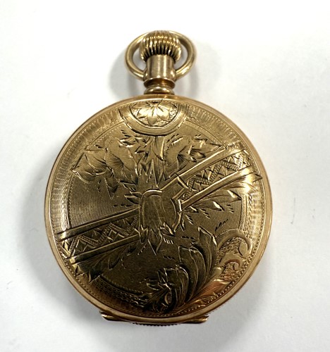 Lot 235 - American Watch Company, Waltham, Mass. - A 'Lady Waltham' hunter pocket watch