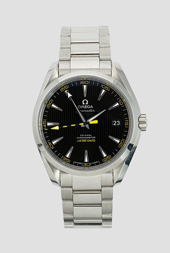 Lot 272 - Omega - A steel 'Seamaster Aqua Terra > 15 000 Gauss Edition' wristwatch