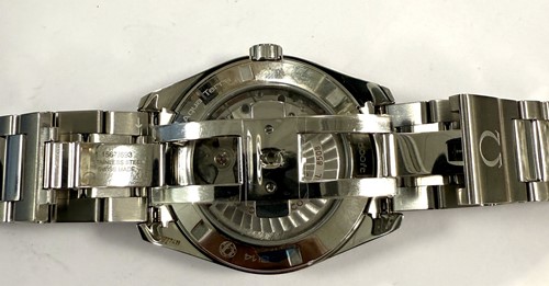 Lot 272 - Omega - A steel 'Seamaster Aqua Terra > 15 000 Gauss Edition' wristwatch