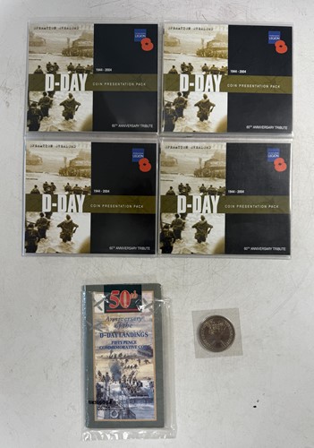 Lot 133 - Westminster Mint - Four crowns in celebration of the D-Day landings