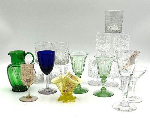 Lot 10 - A Whitefriars boxed set of stem glasses...
