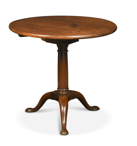 Lot 504 - A George III mahogany occasional table