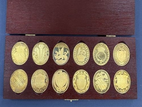 Lot 120 - Danbury Mint - The Arms of the Prince and Princess of Wales