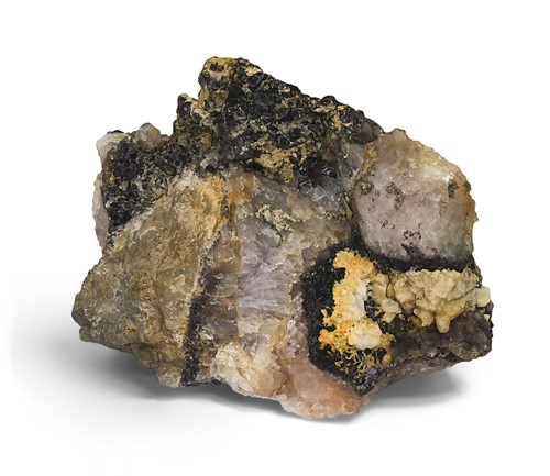 Lot 693 - A Derbyshire Blue John fluorite specimen