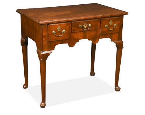 Lot 415 - A mahogany lowboy, mid-18th century