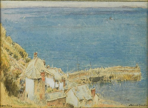 Lot 105 - Albert Goodwin RWS (British, 1845-1932)