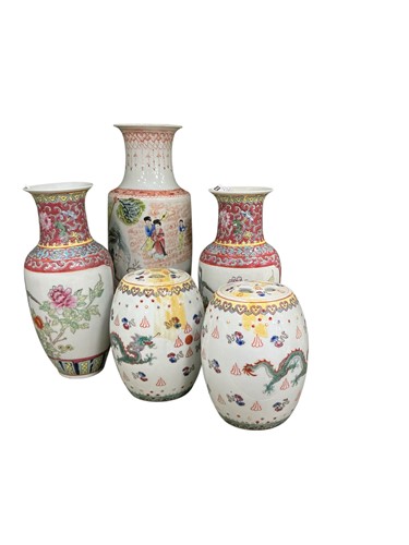 Lot 45 - A collection of 20th century Chinese ceramics...