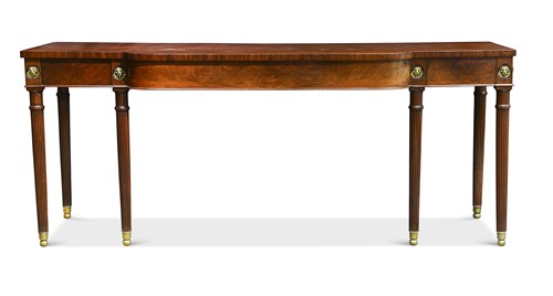 Lot 496 - A Regency mahogany serving table