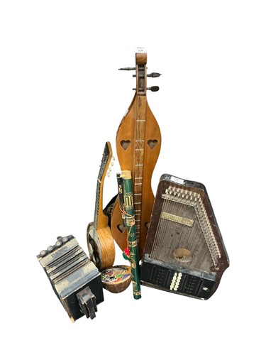 Lot 220 - A collection of musical instruments (6)