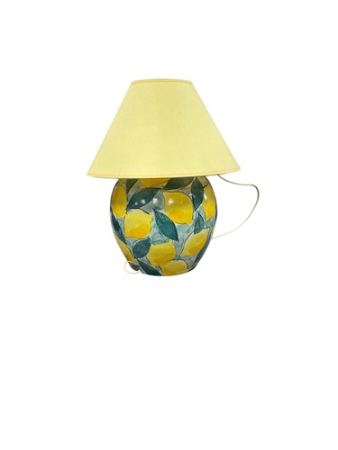Lot 208 - A single ceramic glazed table lamp with all...