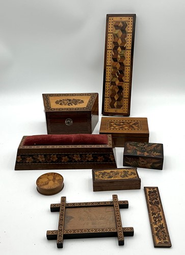 Lot 179 - A small collection of Tunbridge Wares,...