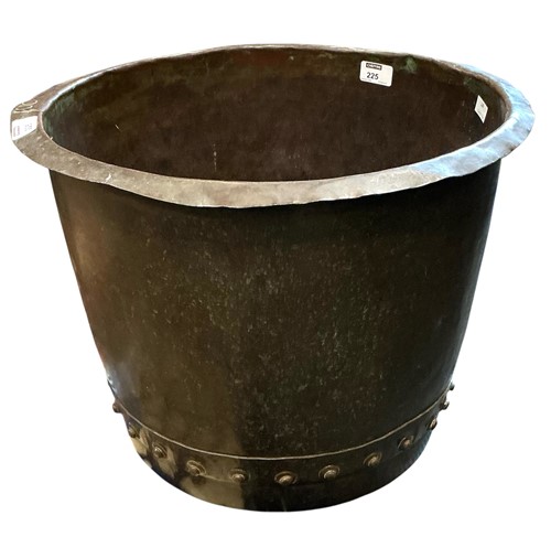Lot 225 - Riveted Victorian copper, for use as a garden...