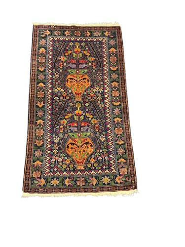 Lot 728 - Three modern tribal style rugs: an South...
