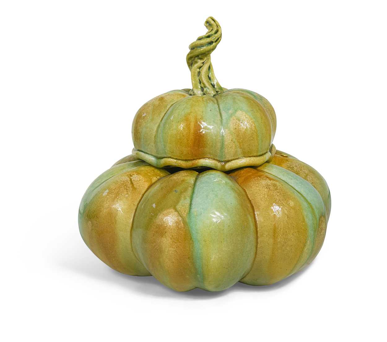 Lot Kate Malone (1959-), a large Gourd Box